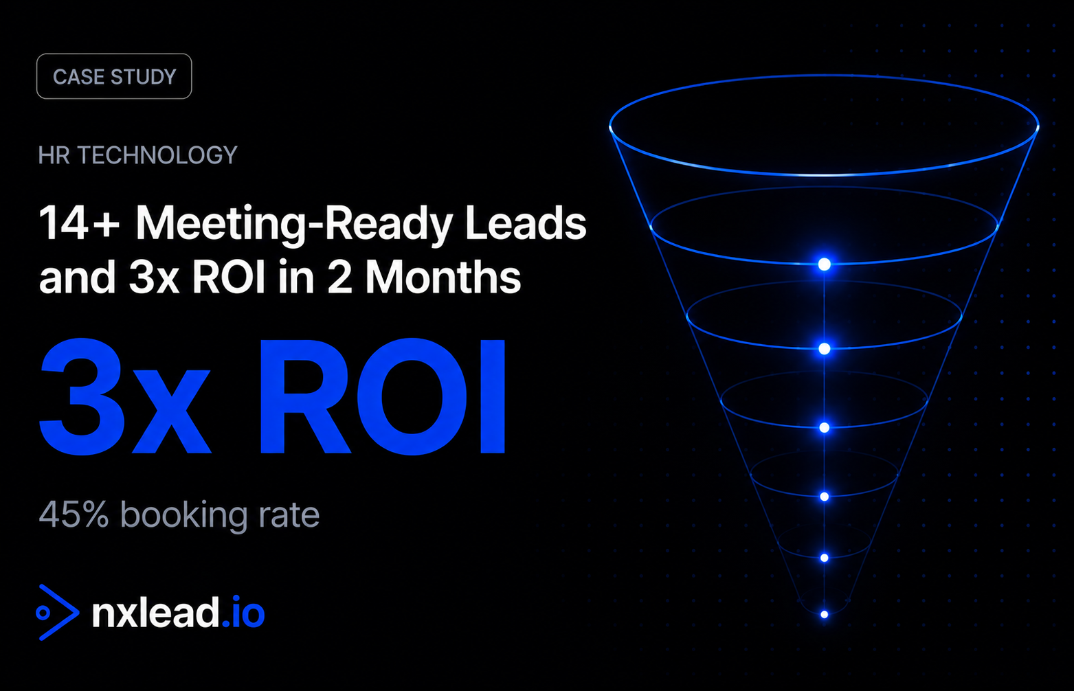 HR analytics SaaS platform outbound lead generation case study